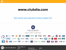 Tablet Screenshot of clubdia.com